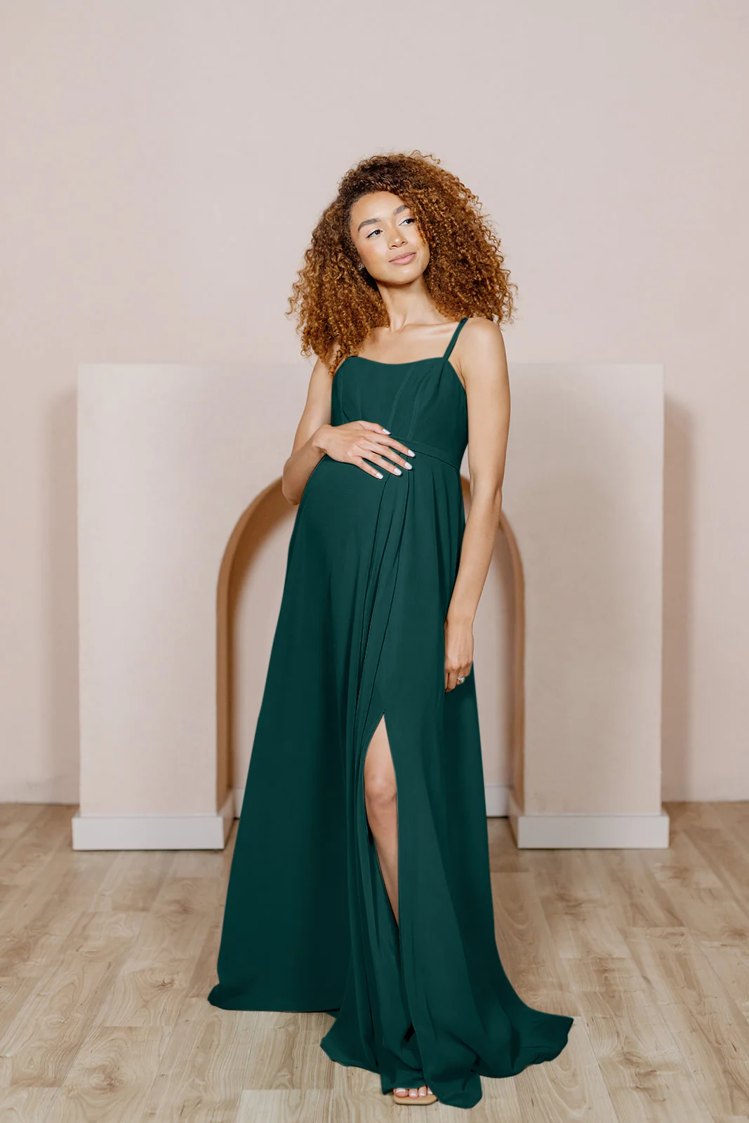 Maternity Nova Chiffon Dress | Made To Order - Image 9