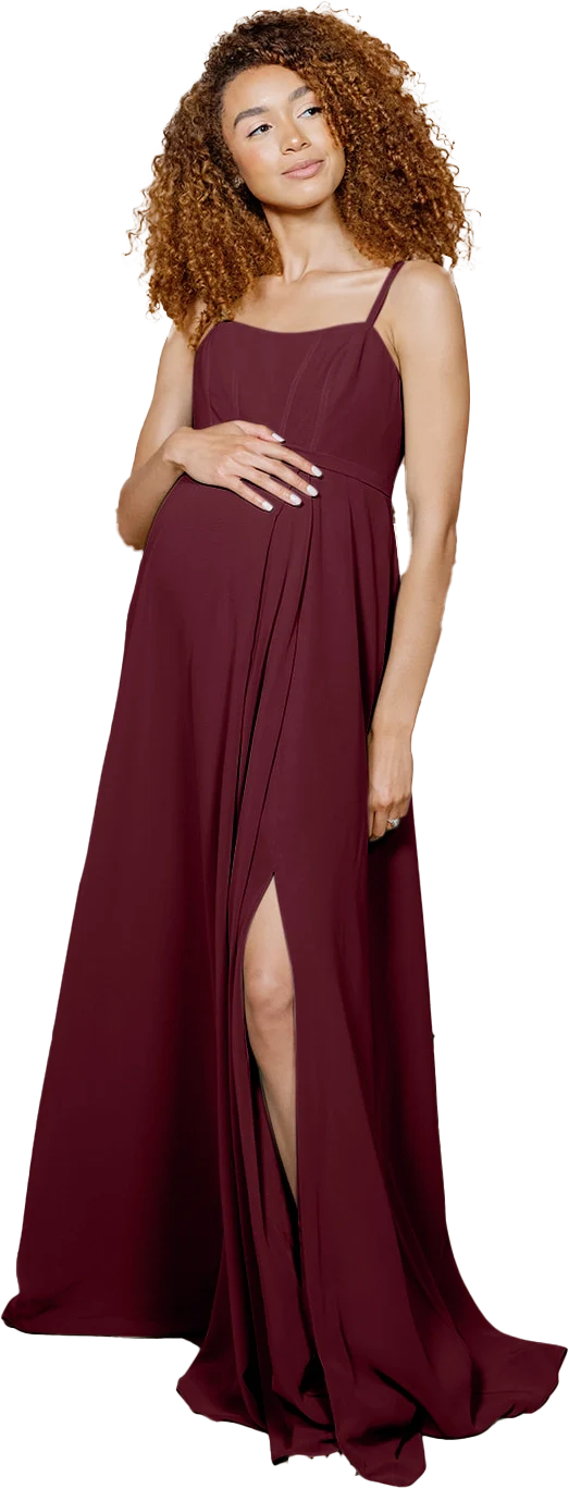 Maternity Nova Chiffon Dress | Made To Order - Image 96