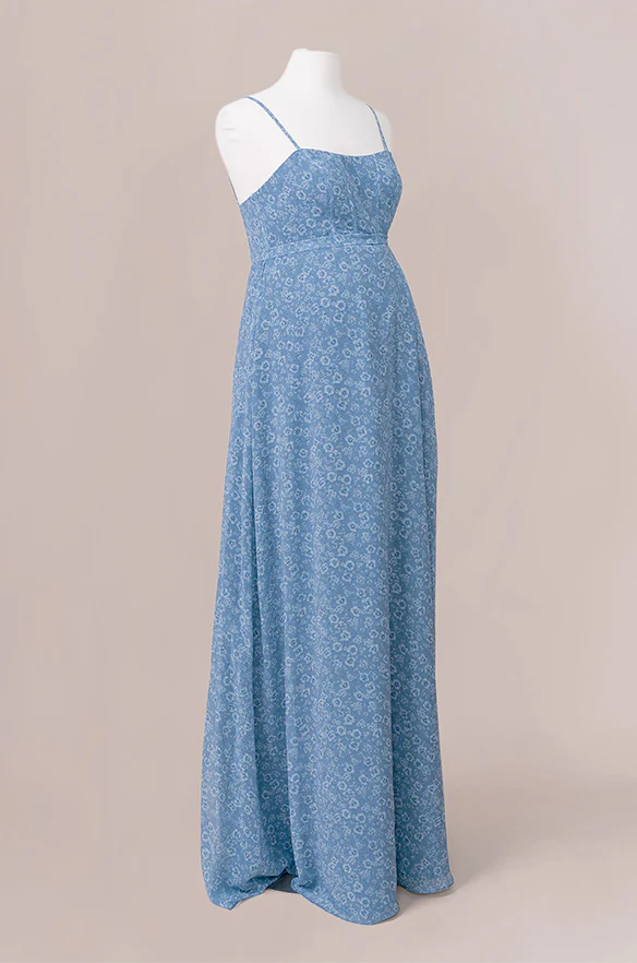 Maternity Nova Chiffon Floral Print Dress | Made To Order - Image 10