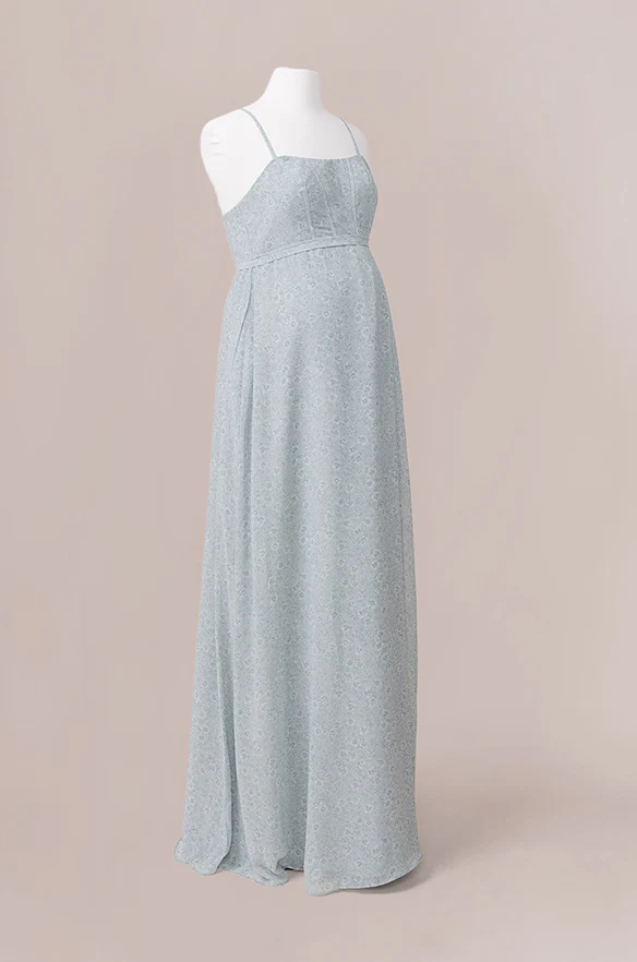 Maternity Nova Chiffon Floral Print Dress | Made To Order - Image 12