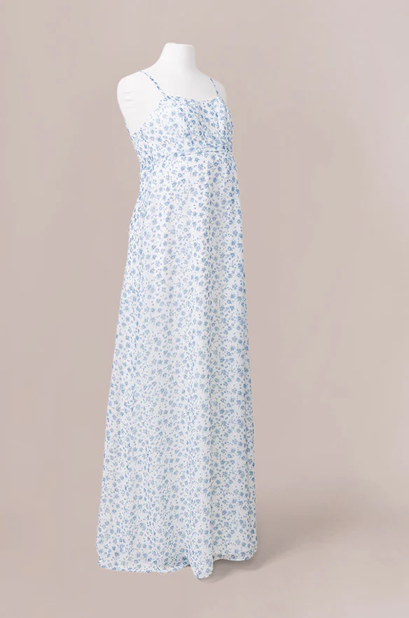 Maternity Nova Chiffon Floral Print Dress | Made To Order - Image 13