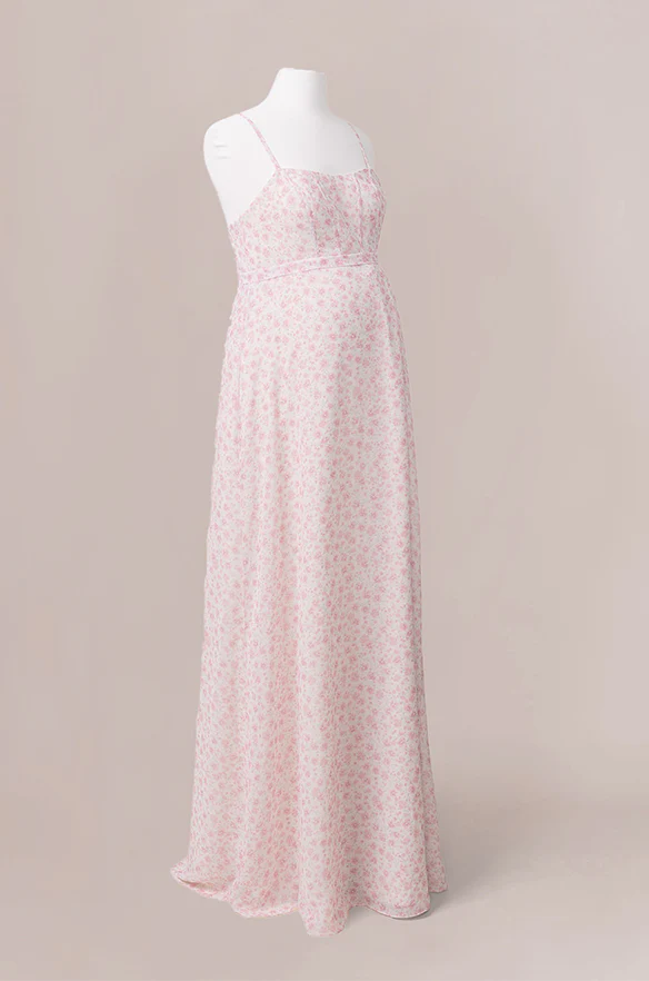 Maternity Nova Chiffon Floral Print Dress | Made To Order - Image 14