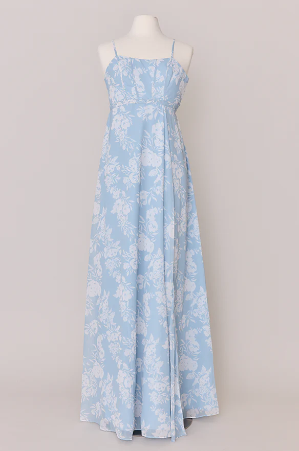 Maternity Nova Chiffon Floral Print Dress | Made To Order - Image 22