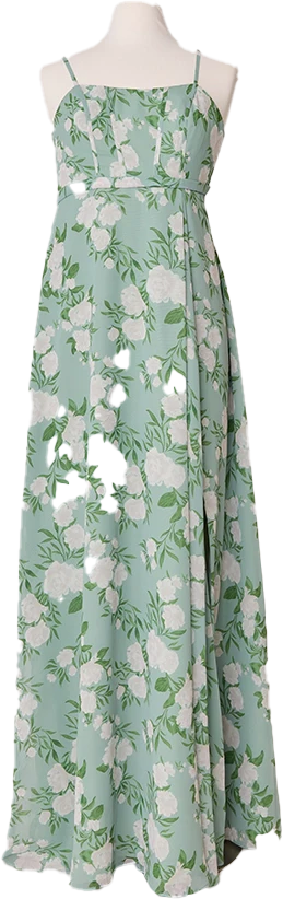 Maternity Nova Chiffon Floral Print Dress | Made To Order - Image 33