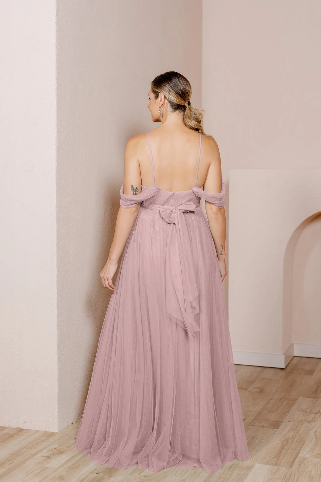 Maternity Rosalie Tulle Convertible Dress | Made To Order - Image 10