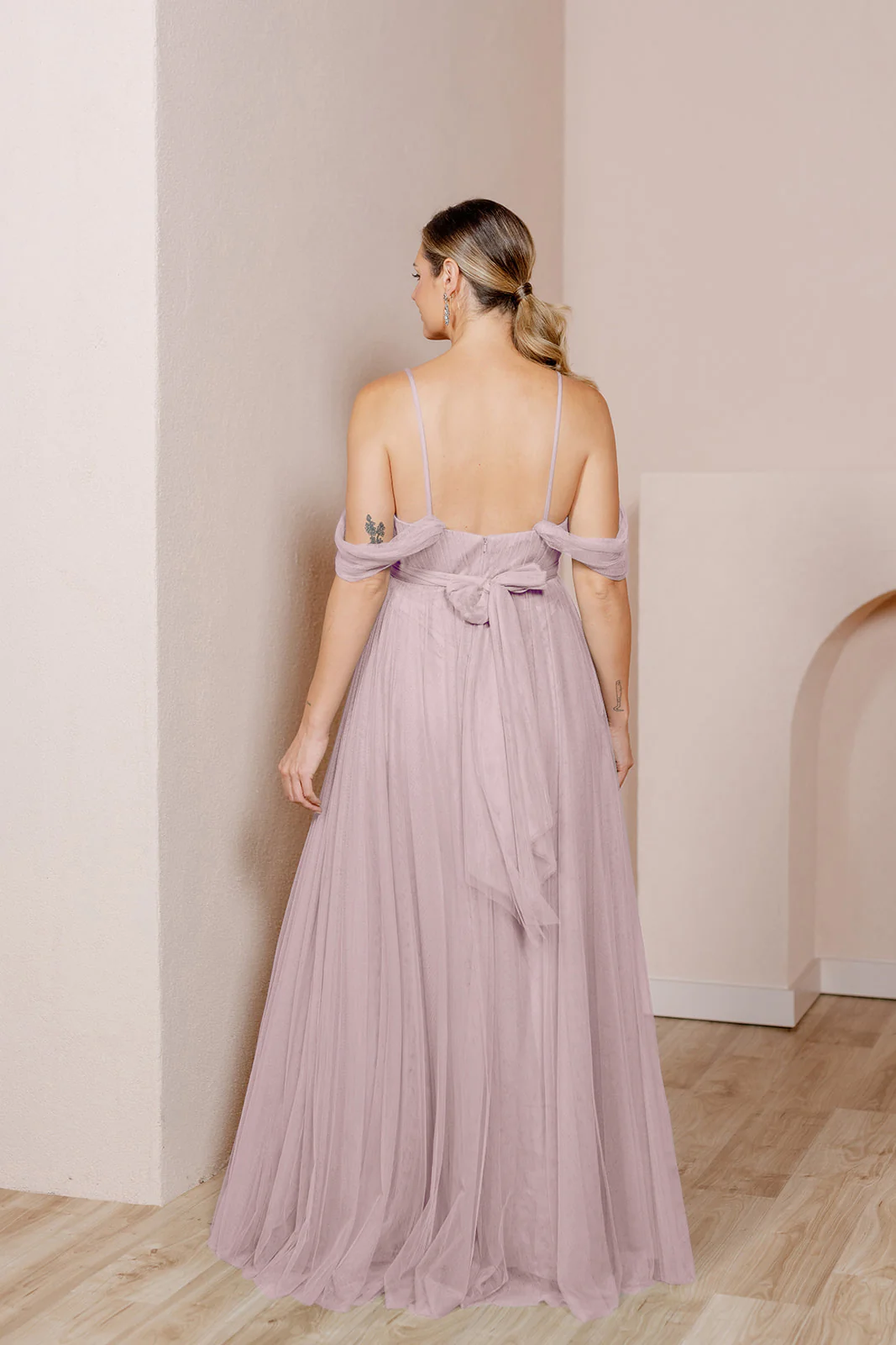 Maternity Rosalie Tulle Convertible Dress | Made To Order - Image 25