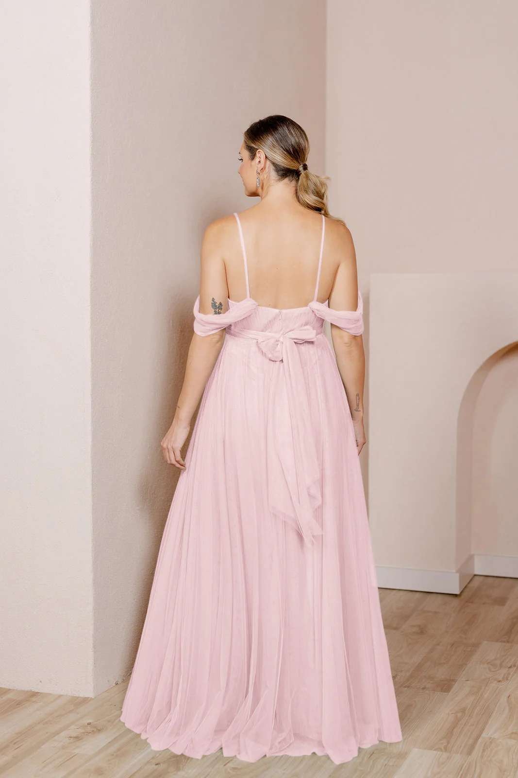 Maternity Rosalie Tulle Convertible Dress | Made To Order - Image 57