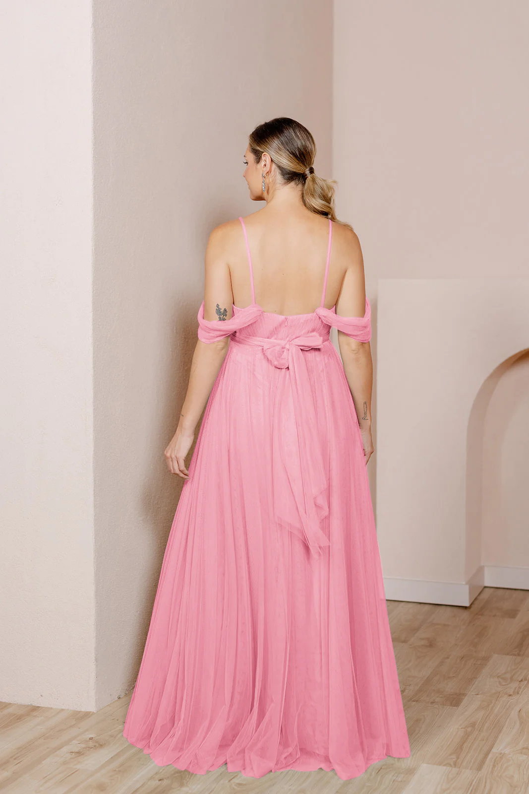Maternity Rosalie Tulle Convertible Dress | Made To Order - Image 77