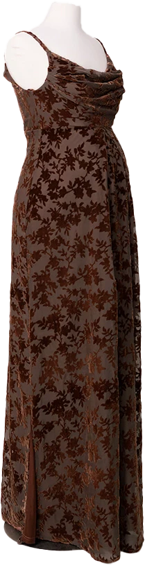 Maternity Skye Floral Burnout Velvet Dress | Made To Order - Image 19