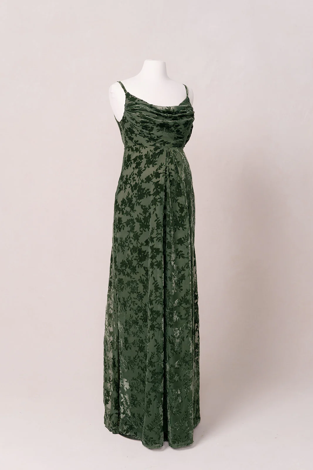 Maternity Skye Floral Burnout Velvet Dress | Made To Order - Image 3