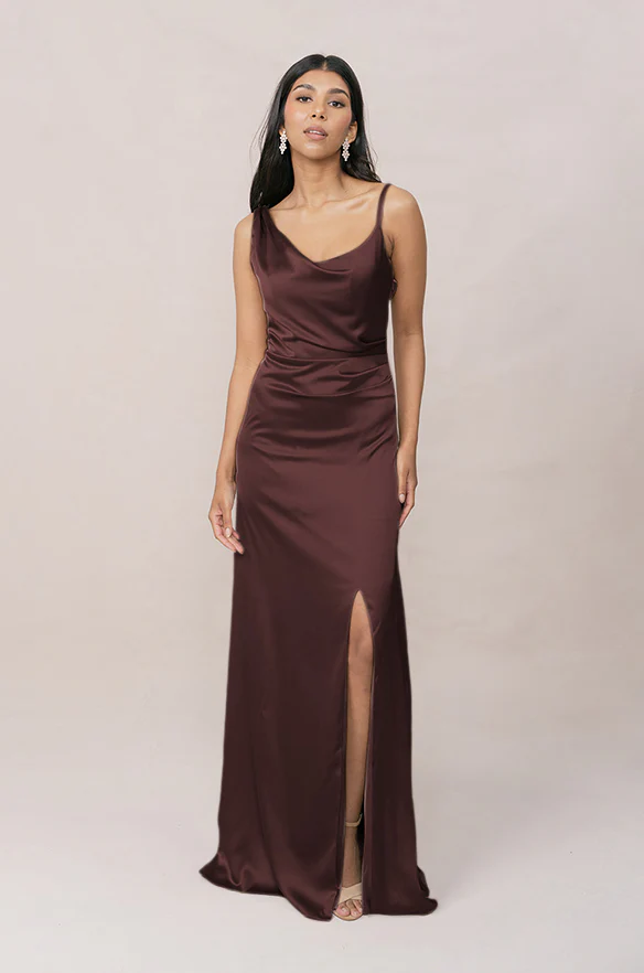 Maxine Satin Dress | Made To Order - Image 107
