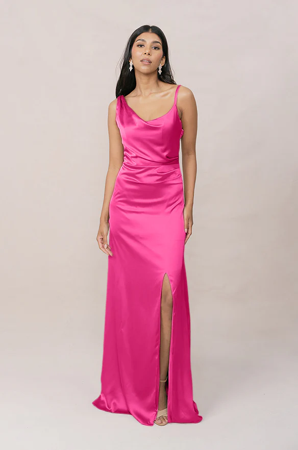 Maxine Satin Dress | Made To Order - Image 109