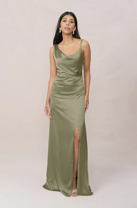 Maxine Satin Dress | Made To Order - Image 113