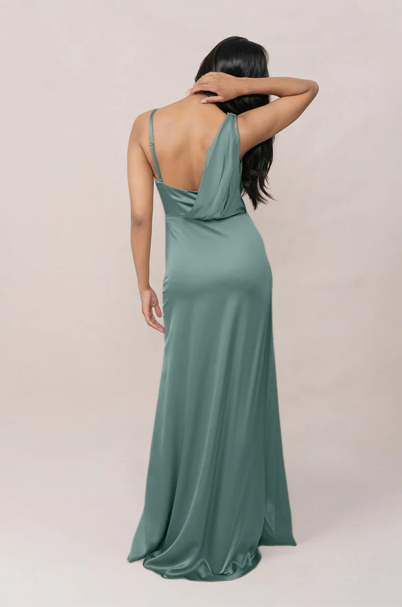 Maxine Satin Dress | Made To Order - Image 130