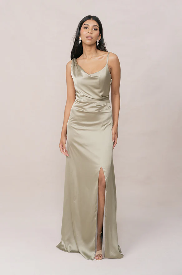 Maxine Satin Dress | Made To Order - Image 137