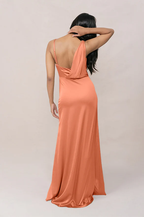 Maxine Satin Dress | Made To Order - Image 144
