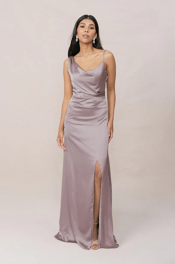 Maxine Satin Dress | Made To Order - Image 145