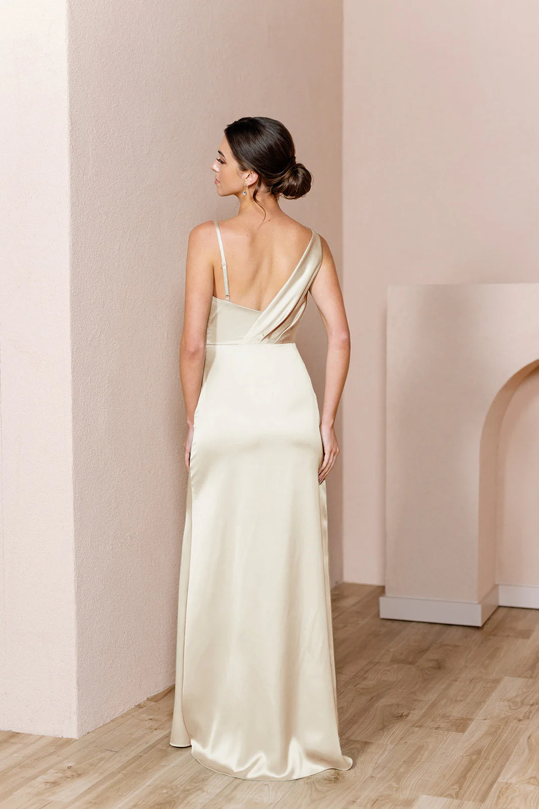 Maxine Satin Dress | Made To Order - Image 161