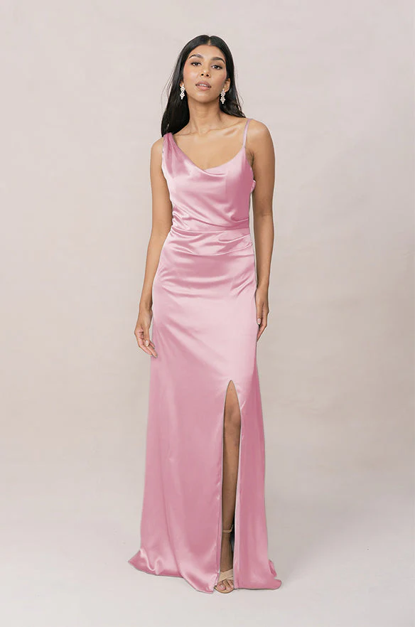 Maxine Satin Dress | Made To Order - Image 165