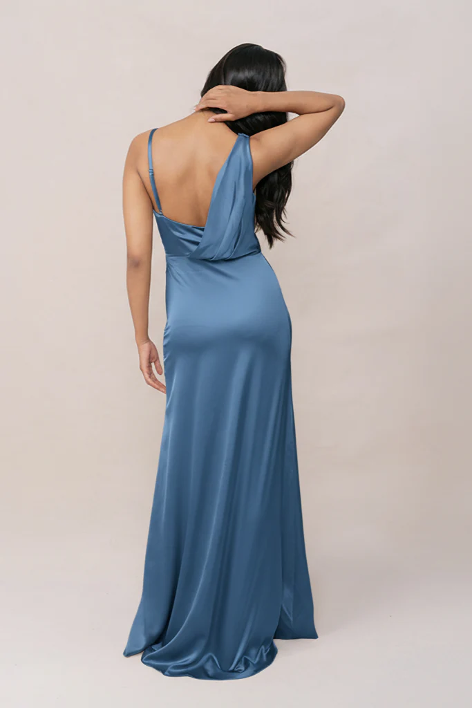 Maxine Satin Dress | Made To Order - Image 168