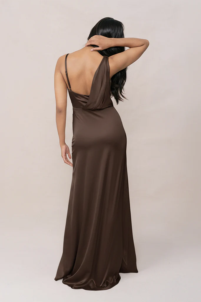Maxine Satin Dress | Made To Order - Image 173