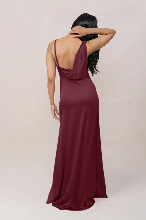 Maxine Satin Dress | Made To Order - Image 68
