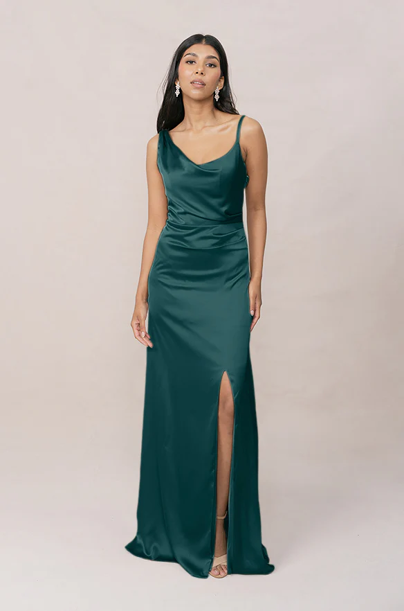 Maxine Satin Dress | Made To Order - Image 71