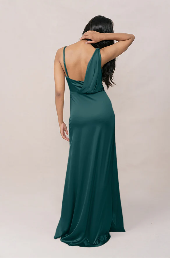 Maxine Satin Dress | Made To Order - Image 72