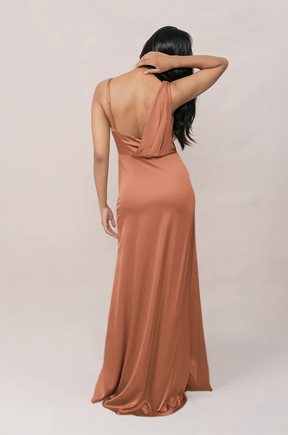 Maxine Satin Dress | Made To Order - Image 74