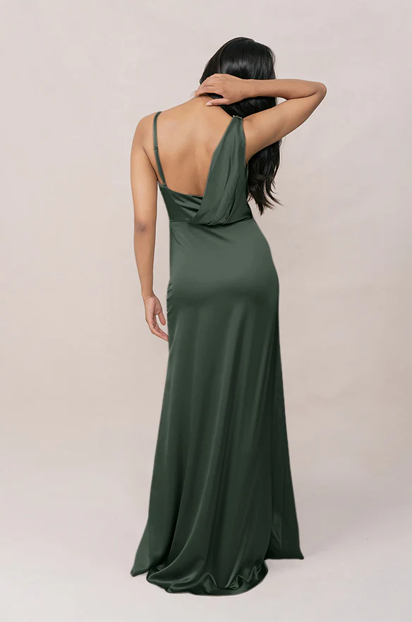 Maxine Satin Dress | Made To Order - Image 76