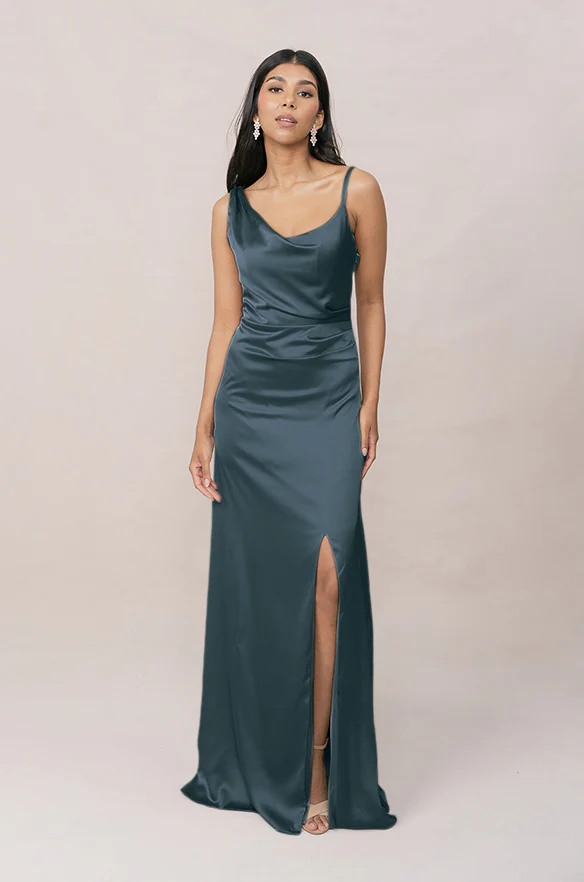 Maxine Satin Dress | Made To Order - Image 85