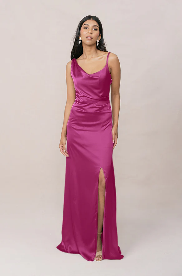 Maxine Satin Dress | Made To Order - Image 89