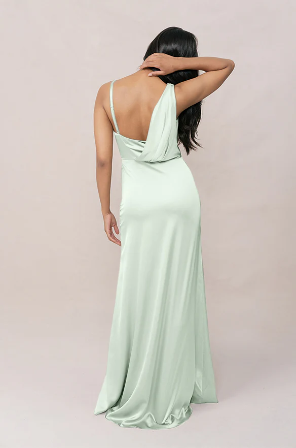Maxine Satin Dress | Made To Order - Image 9