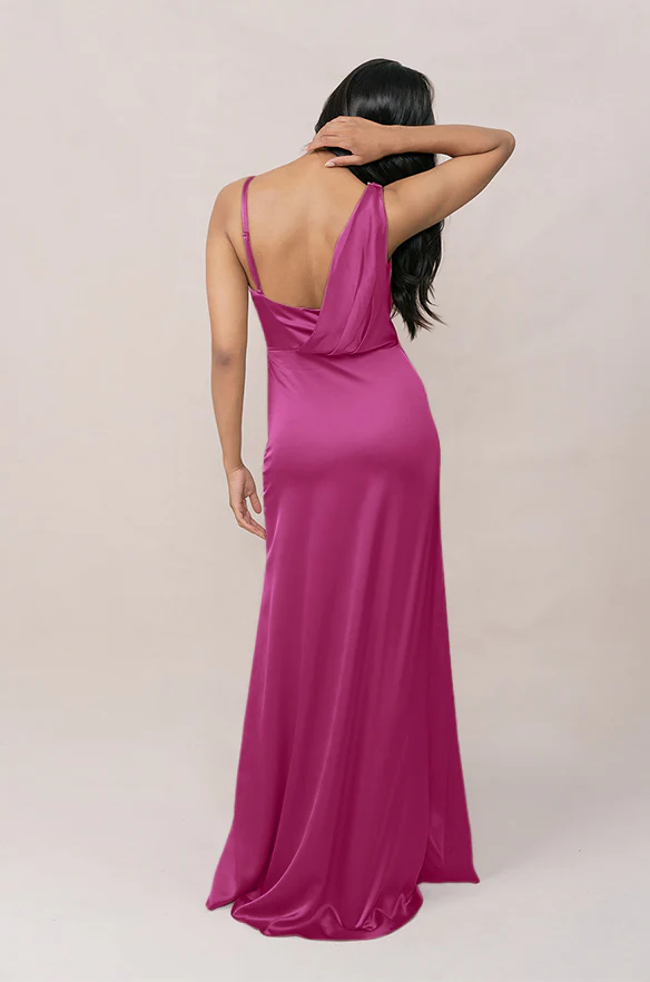 Maxine Satin Dress | Made To Order - Image 90