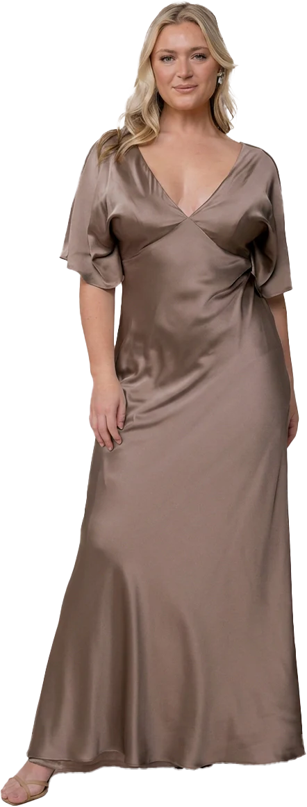 Maya Satin Dress | Made To Order - Image 119