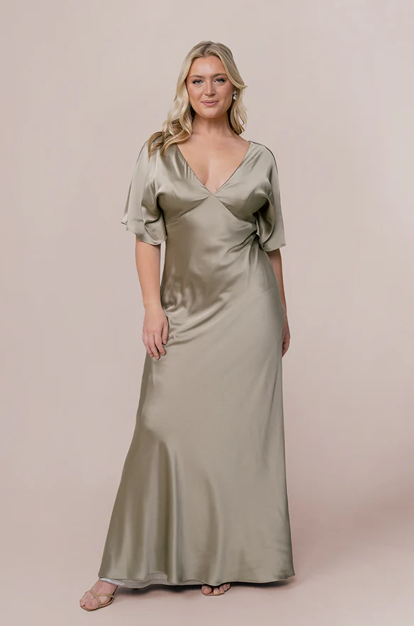 Maya Satin Dress | Made To Order - Image 38