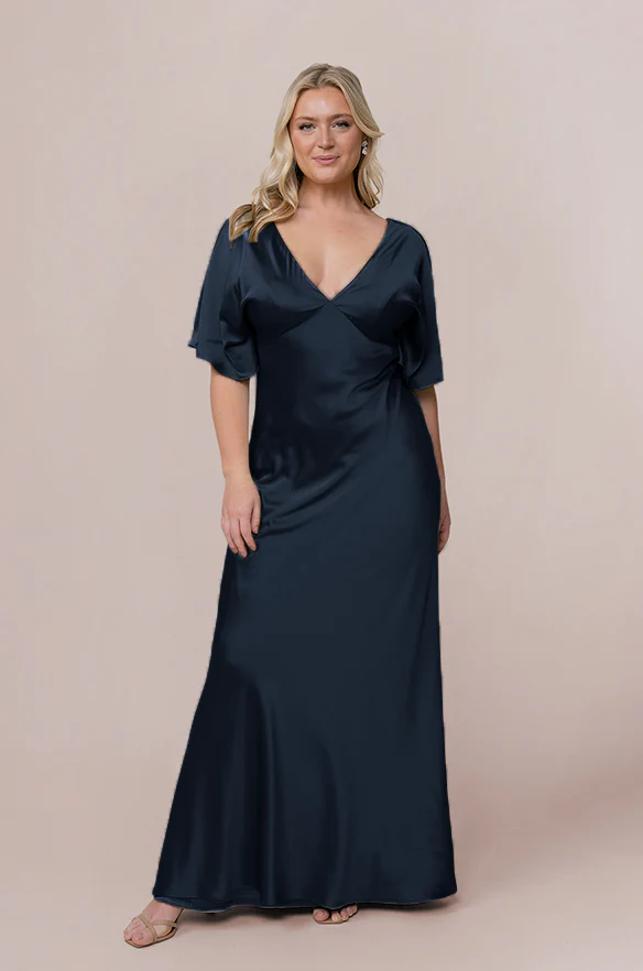 Maya Satin Dress | Made To Order - Image 39