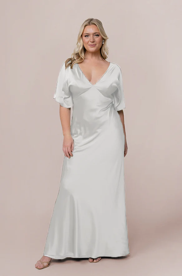 Maya Satin Dress | Made To Order - Image 46