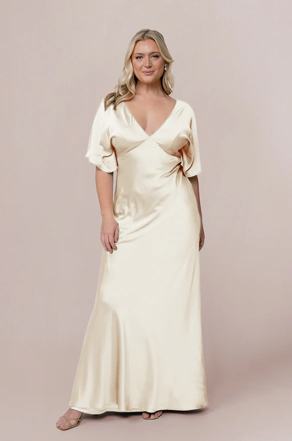 Maya Satin Dress | Made To Order - Image 55