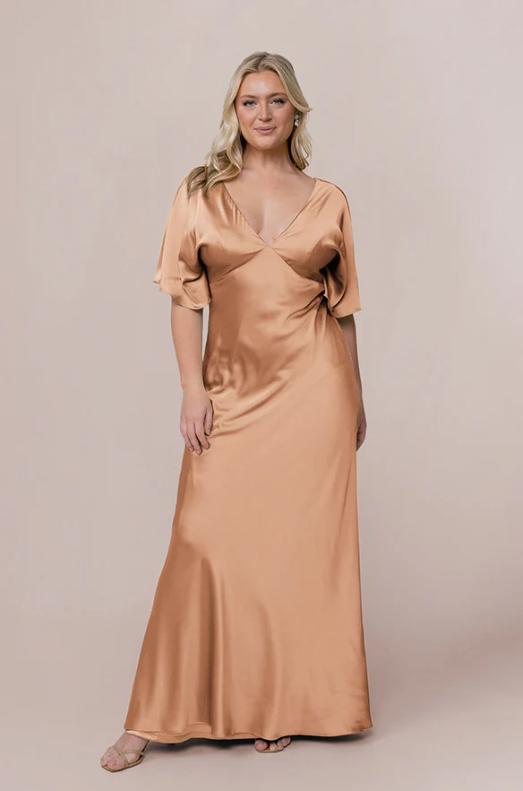 Maya Satin Dress | Made To Order - Image 61