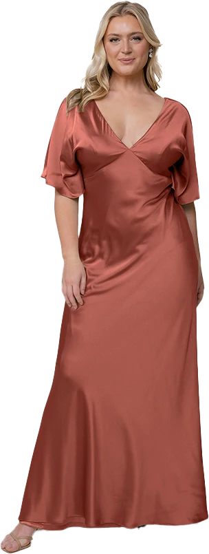 Maya Satin Dress | Made To Order - Image 73