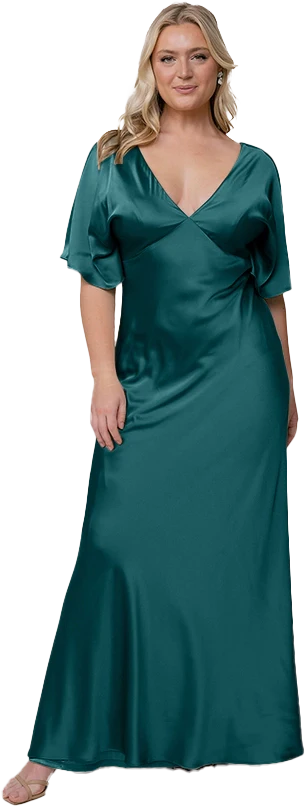 Maya Satin Dress | Made To Order - Image 74