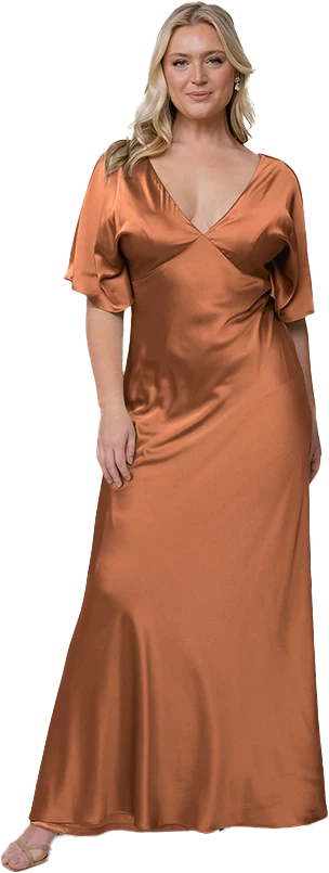 Maya Satin Dress | Made To Order - Image 75