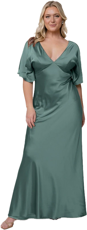 Maya Satin Dress | Made To Order - Image 81