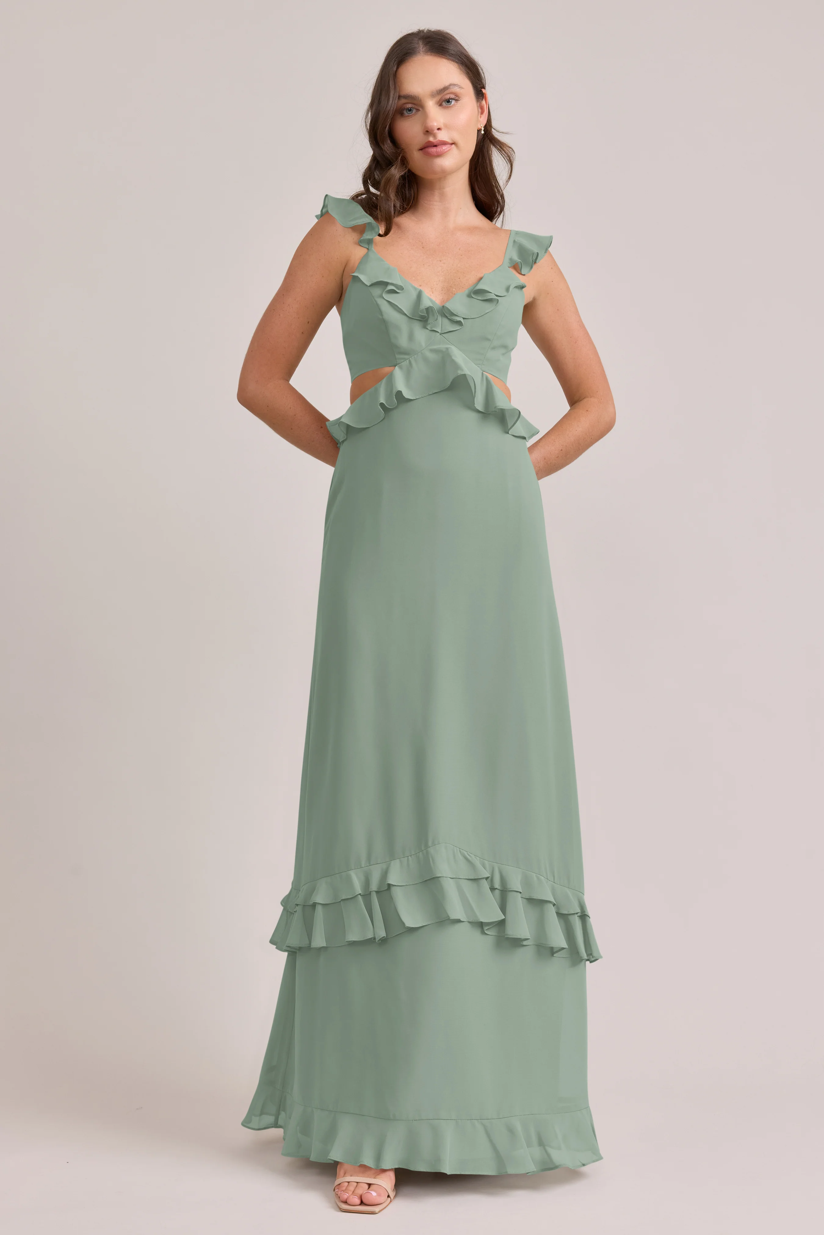 Mia Chiffon Dress | Made To Order - Image 112