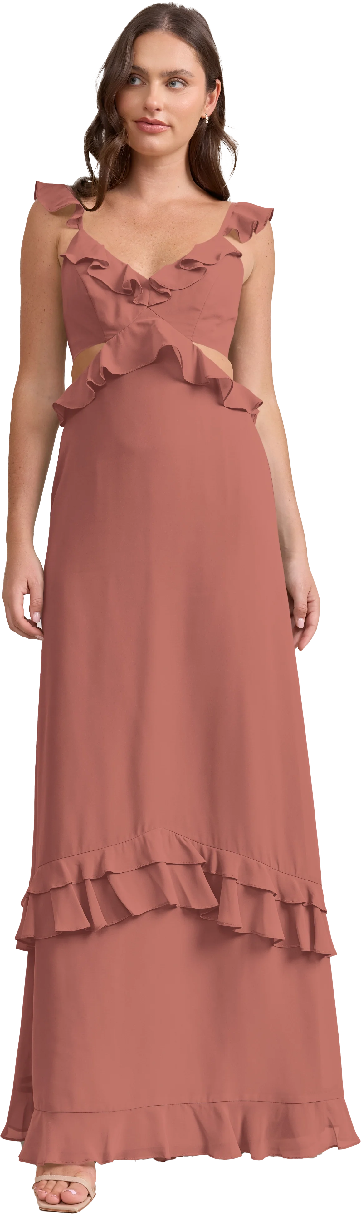 Mia Chiffon Dress | Made To Order - Image 139