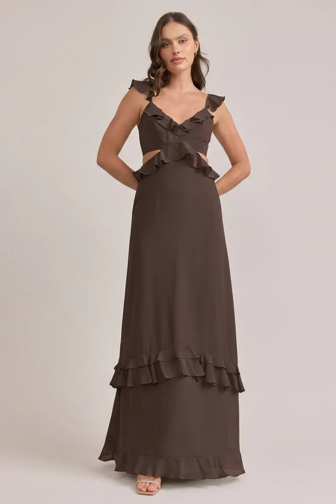 Mia Chiffon Dress | Made To Order - Image 171