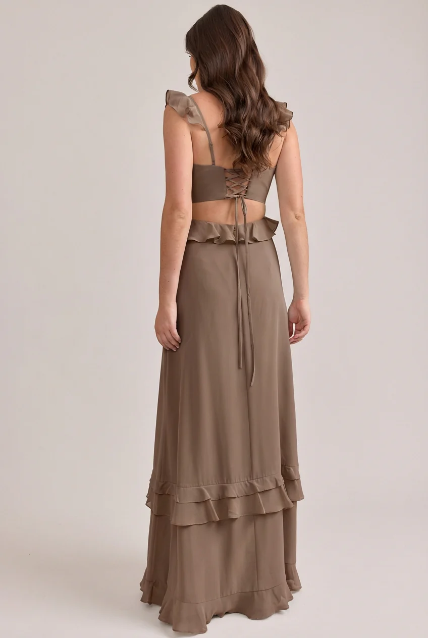 Mia Chiffon Dress | Made To Order - Image 174