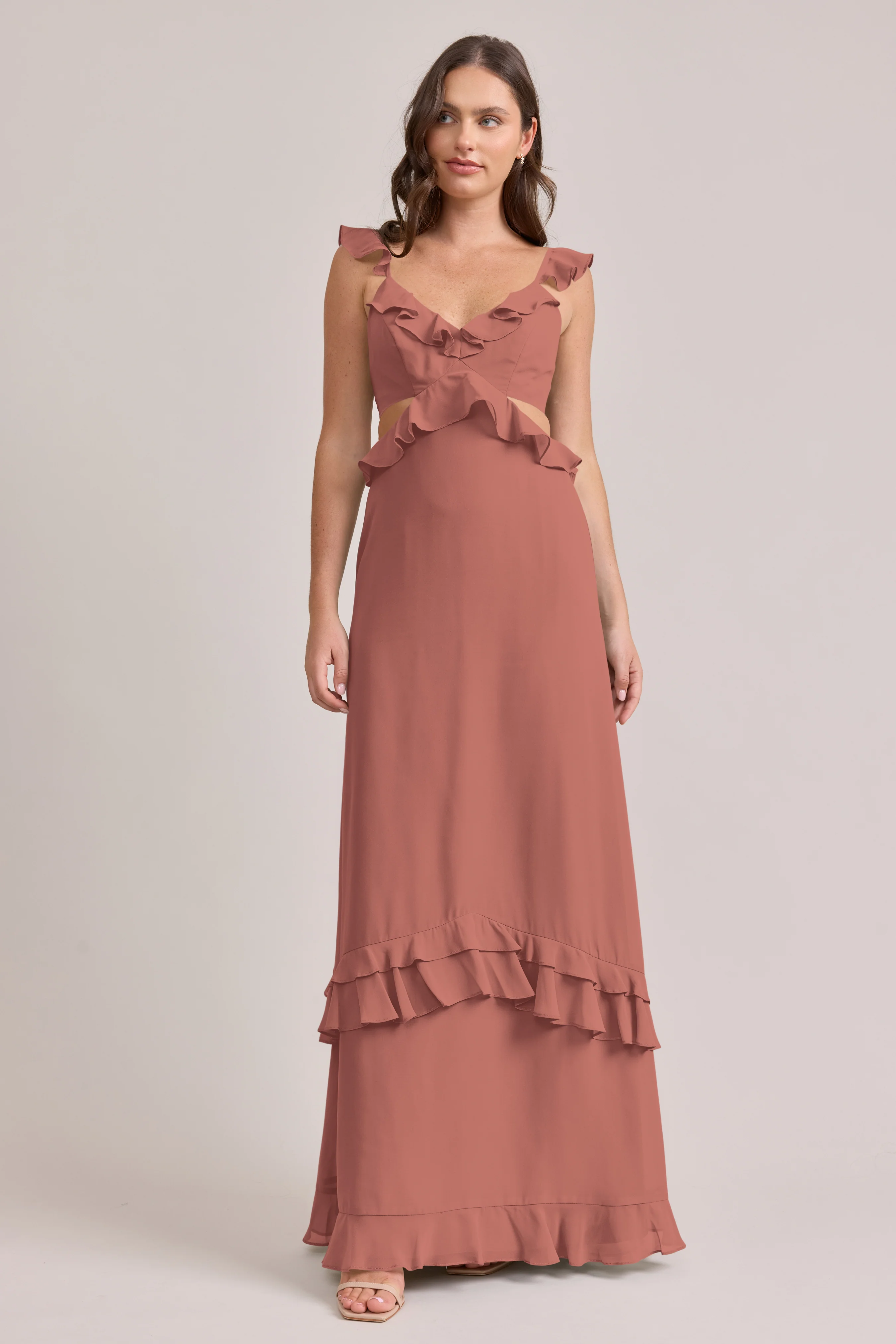 Mia Chiffon Dress | Made To Order - Image 35