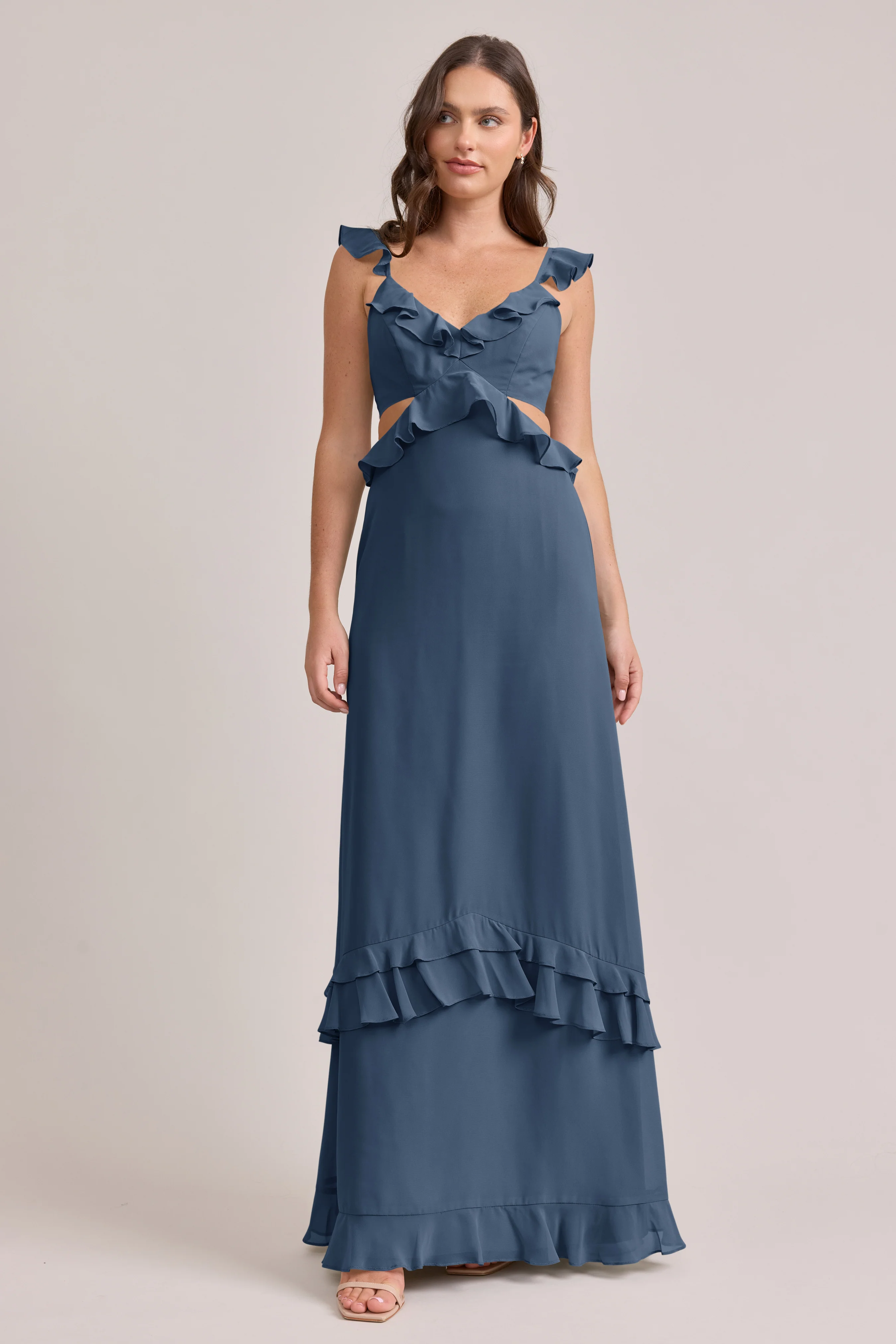 Mia Chiffon Dress | Made To Order - Image 36
